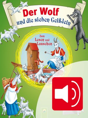 cover image of Der Wolf und die sieben Geißlein